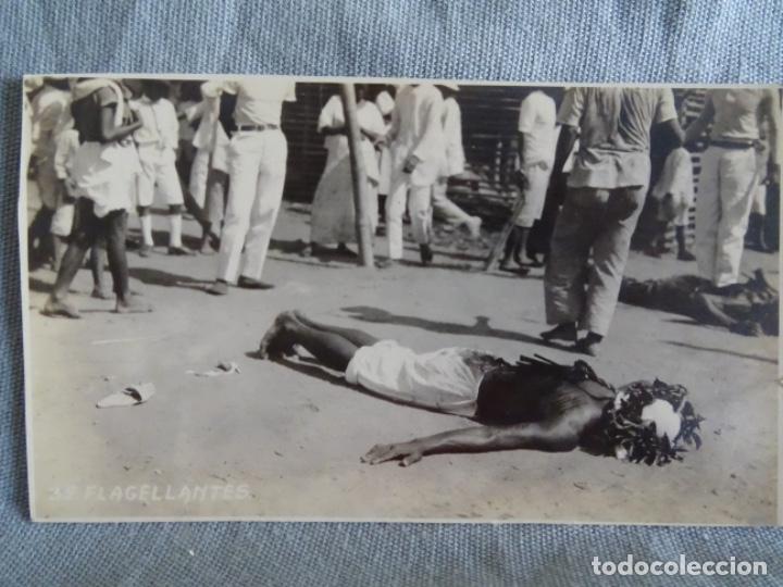 Postales: ANTIGUA POSTAL FLAGELLANTES. 35. - Foto 1