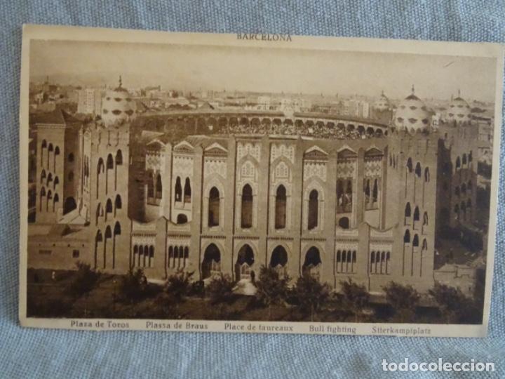 Postais: PLAZA TOROS BARCELONA. ROISIN.