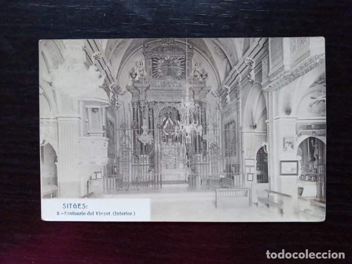 Postales: Sitges.Santuario del Vinyet. - Foto 1