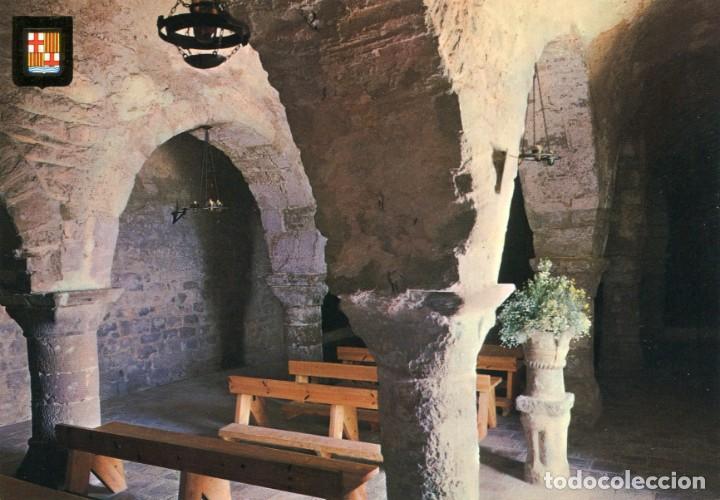 Postais: m06227 La Tossa De Montbui Interior De La Iglesia S.x 1970 Escudo De Oro N&ordm;6028