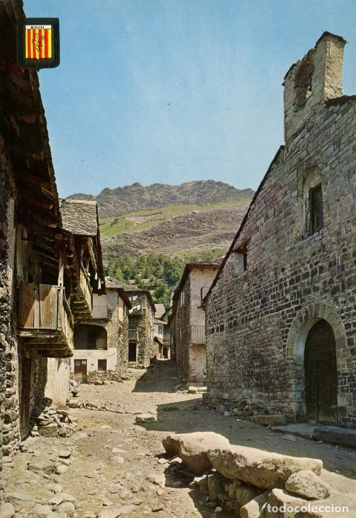 Cartoline: m06307 Taull Calle Tipica E Iglesia Romanica De Santa Maria 1965 Escudo De Oro N&ordm;2328