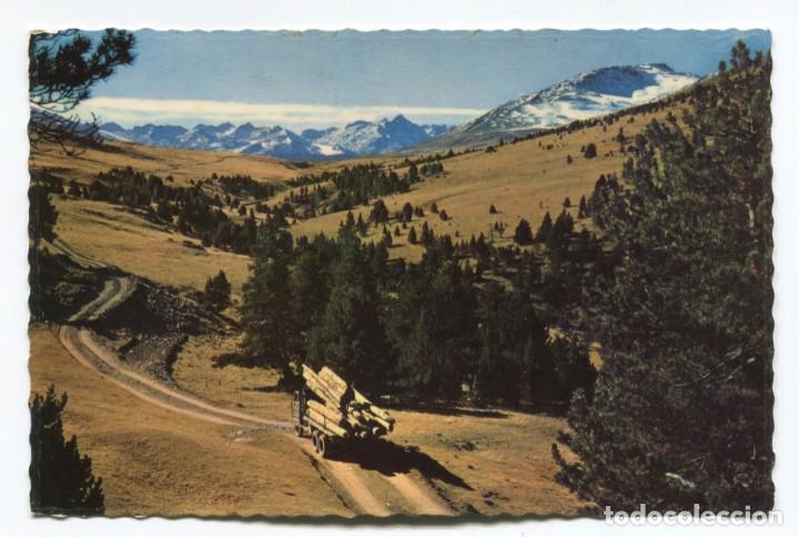 Postkarten: m08751 Pla De Beret Garrabella N&ordm;5067 camion con troncos