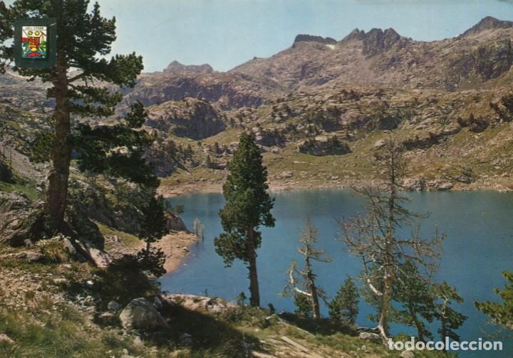 Postcards: m06407 Vall D'aran Estany Colomes 1966 Escudo De Oro N&ordm;2291