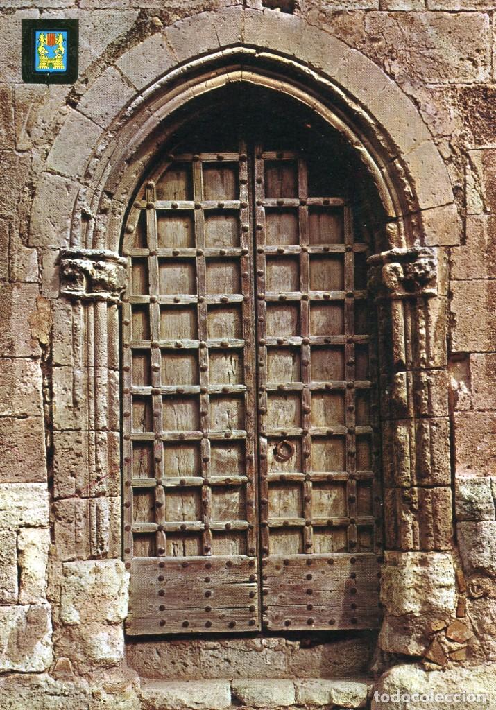 Postais: m06480 Vilafranca Del Penedes Puerta Lateral De La Capilla De San Juan Sxiv 1970 Escudo De Oro N&ordm;542