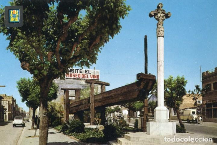 Postales: m06483 Vilafranca Del Penades Cruz De Termino Y Prensa De Vino Siglo Xvi 1968 Escudo De Oro N&ordm;3592