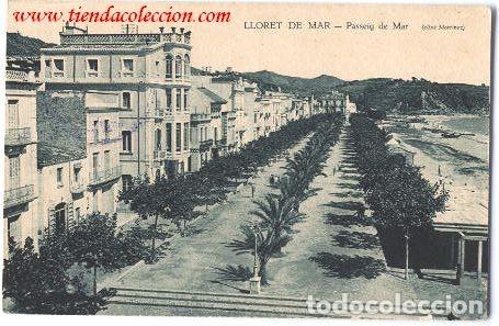 Postales: Lloret de Mar.- Passeig de Mar - Foto 1