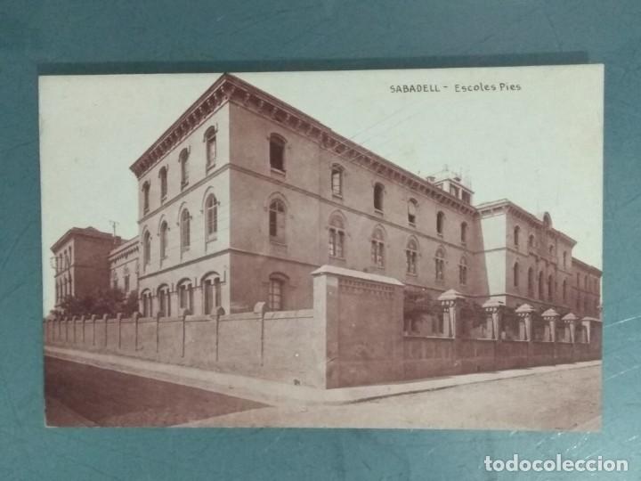 Postales: POSTAL SABADELL - ESCOLES PIES - Foto 1