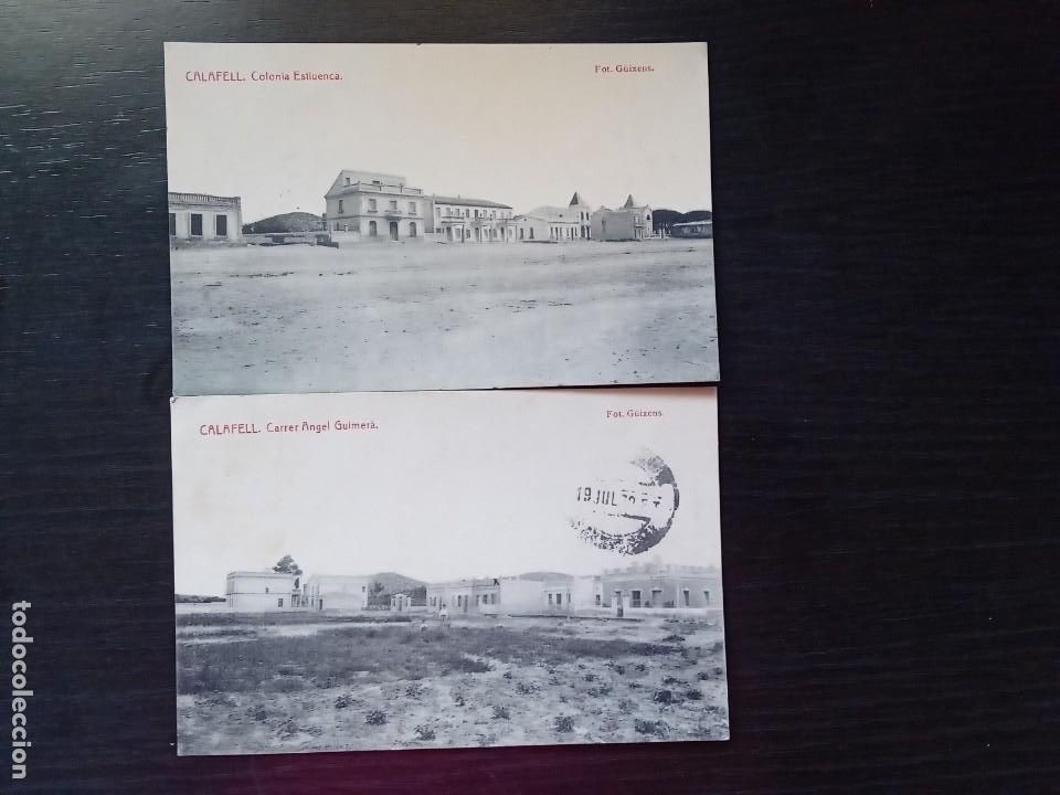 Postales: Calafell.2 postals.