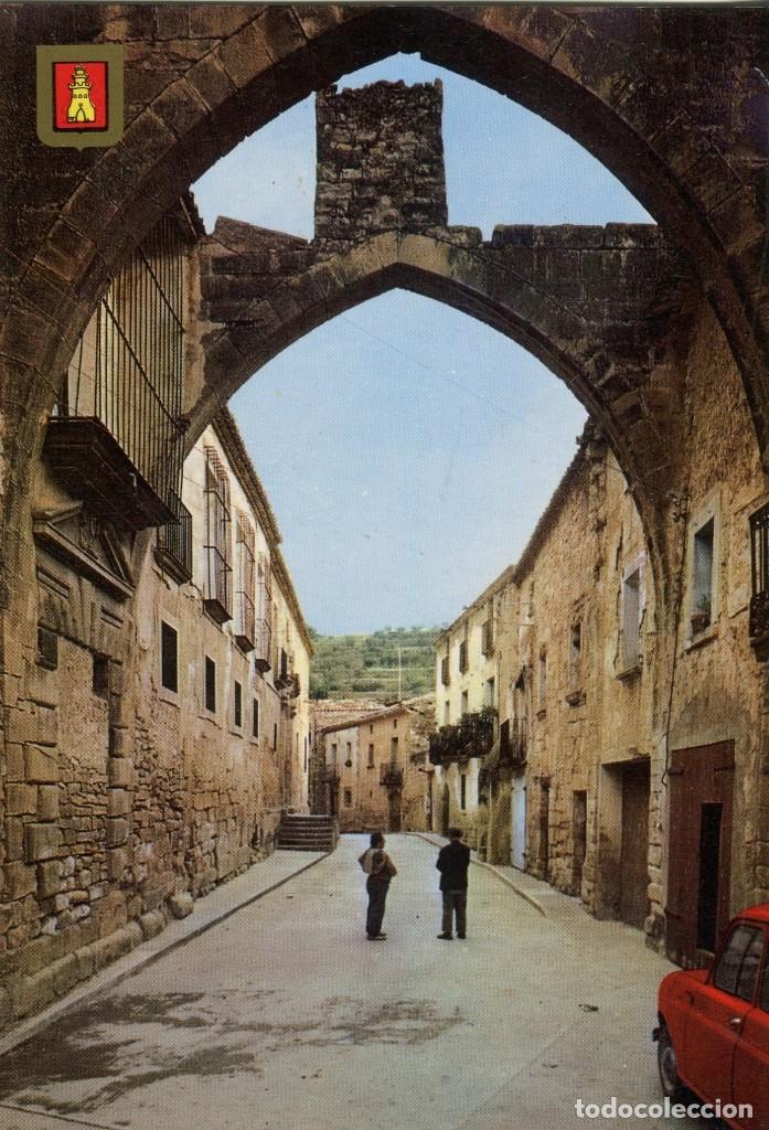 Postais: m06634 7373 Vallbona De Les Monges Calle Mayor 1973 Escudo De Oro N&ordm;3