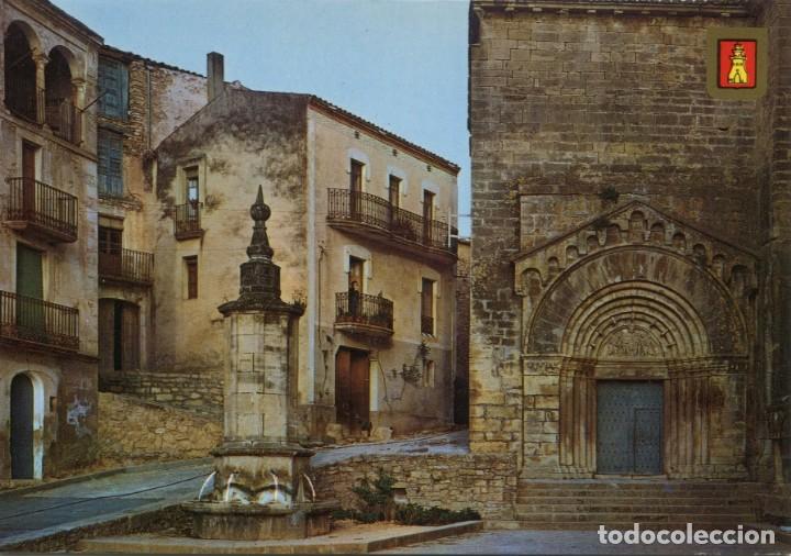Postales: m06635 7374 Vallbona De Les Monges Plaza Mayor 1973 Escudo De Oro N&ordm;4