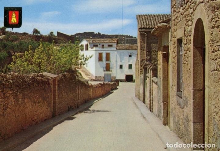Postais: m06637 7375 Vallbona De Les Monges Calle Sant Bernat 1973 Escudo De Oro N&ordm;5