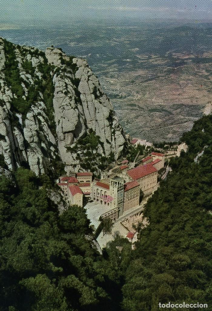 Postales: m06712 Montserrat El Santuario Desde El Funicular De San Juan 1960 Zerkowitz N&ordm;2054