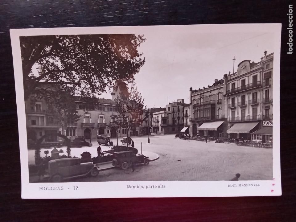 Postales: Figueras.Rambla, parte alta. - Foto 1