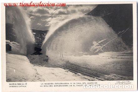 Postales: Nuria.- La m&aacute;quina exploradora a la Vall del Santuari