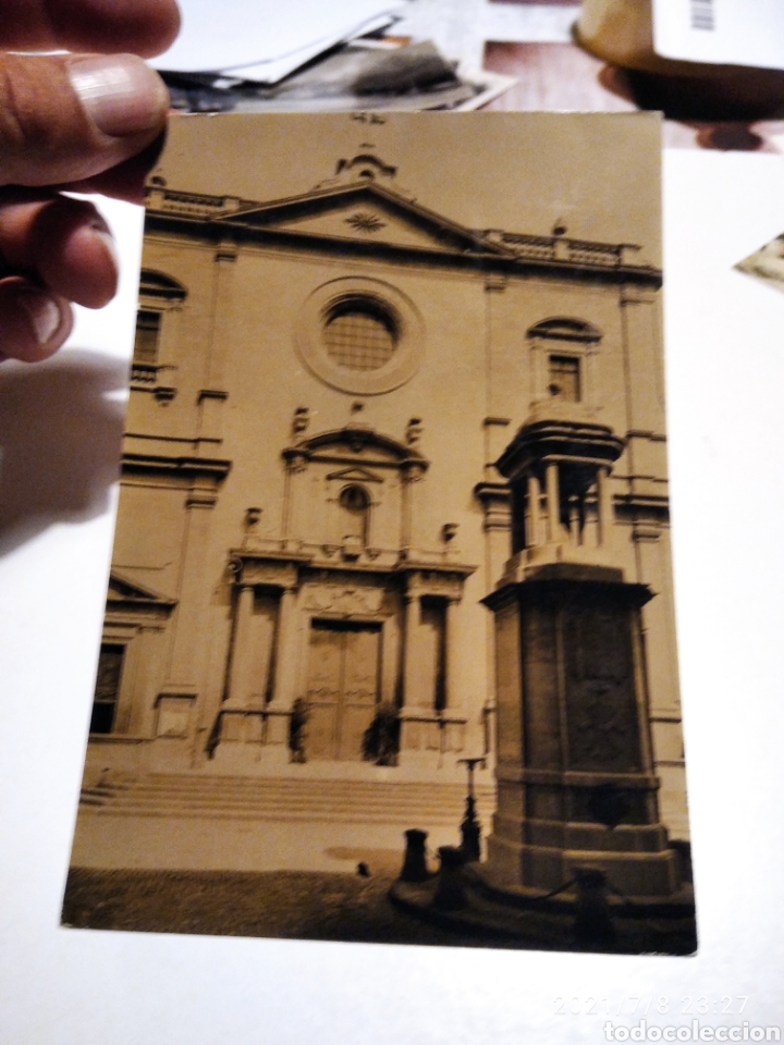 Postales: Postal Vich fachada Catedral - Foto 1