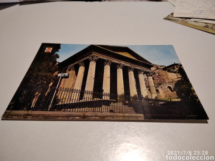 Postales: Postal templo romano Vich - Foto 1