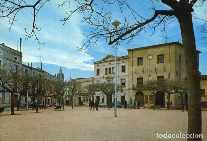 Postales: m06812 Cassa De La Selva Plaza General Franco 1968 Arpa