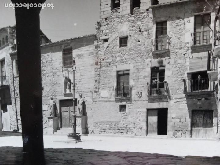Postales: T&agrave;rrega.Pla&ccedil;a de Sant Antoni. - Foto 2