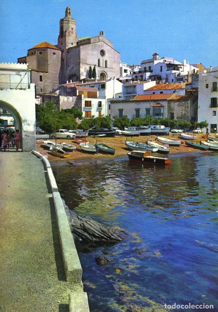 Cartoline: m06905 Cadaques El Gran Cromatismo De Las Aguas De Port Dogue 1965 Ubach N&ordm;83 seat 1400