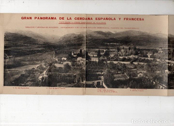 Postales: Gran Panorama de La Cerda&ntilde;a Espa&ntilde;ola y Francesa