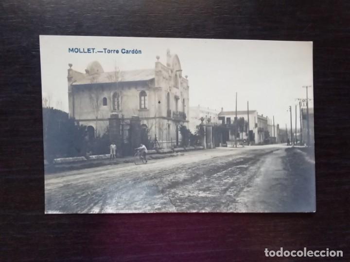Postales: Mollet.Torre Card&oacute;n. - Foto 1