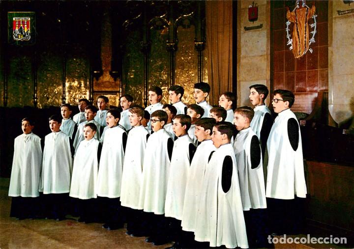 Postales: m06698 Montserrat l'escolania 1968 escudo de oro n&ordm;25