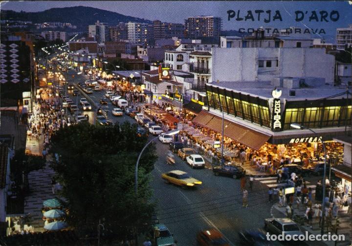 Postales: m04837 Platja D 'aro sus animadas noches ibarz n&ordm;956 coches