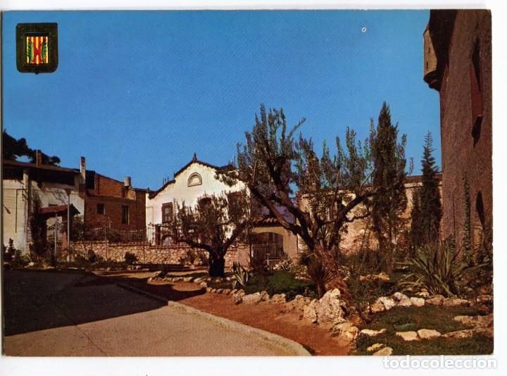 Postales: m02067 Palleja Jardines Y Plaza Mosen Jacinto Verdaguer 1970 Escudo De Oro N&ordm;5753