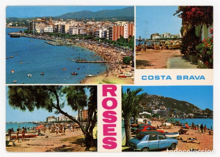 Postkarten: m07238 roses diversas vistas 1979 ibarz n&ordm;145 simca 1200