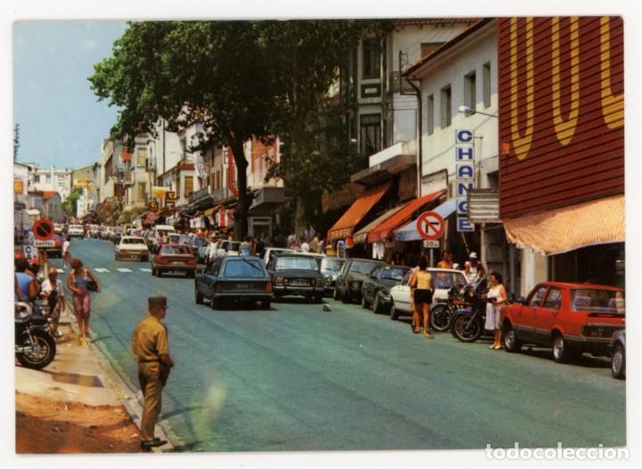 Postais: m04019 els limits frontera franco espa&ntilde;ola calle comercial pic n&ordm;3691 coches gendarme