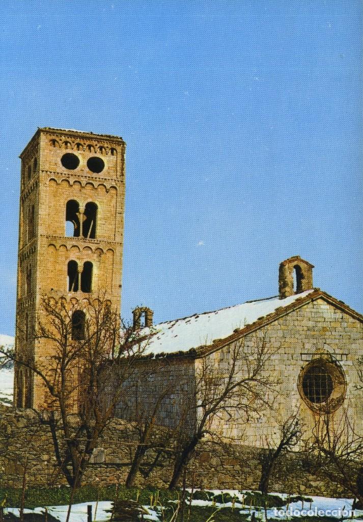 Cartes Postales: m07304 Mollo Campanario E Iglesia Romanica 1975 Albo N&ordm;1023