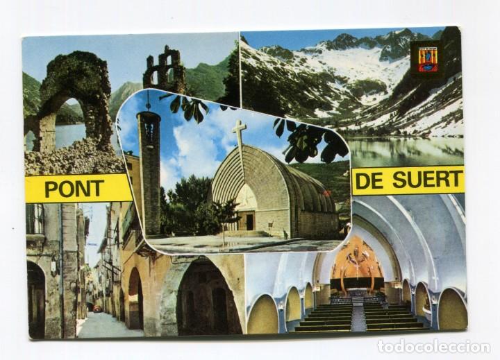 Postales: m07327 8150 Pont De Suert Diversos Aspectos 1975 Escudo De Oro N&ordm;201