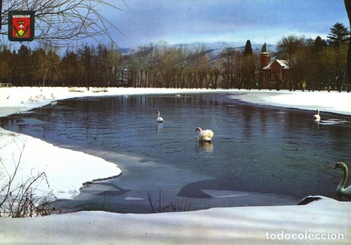 Postales: m07355 Puigcerda Lago 1964 Escudo De Oro N&ordm;1344