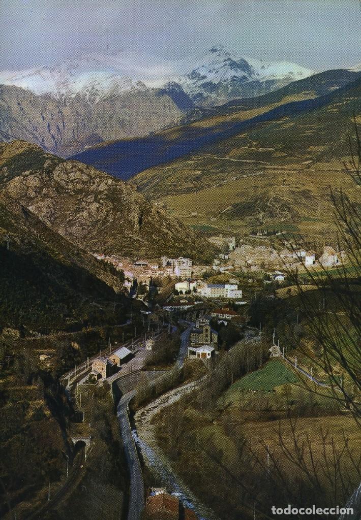 Postcards: m07418 Ribas De Freser Vista General Al Fondo El Puigmal 1970 Ed Sicilia N&ordm;4