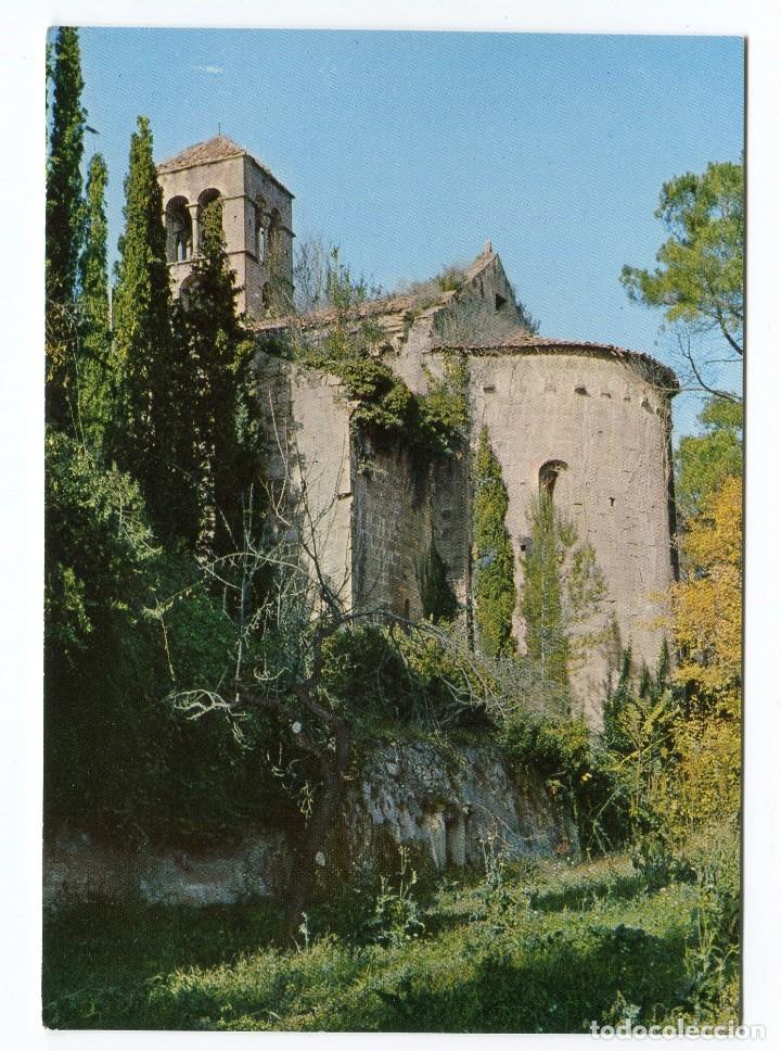 Postales: m07436 Sant Benet De Bages Abside Y Cimborio De La Iglesia Siglo Xii 1973 Llobet N&ordm;3