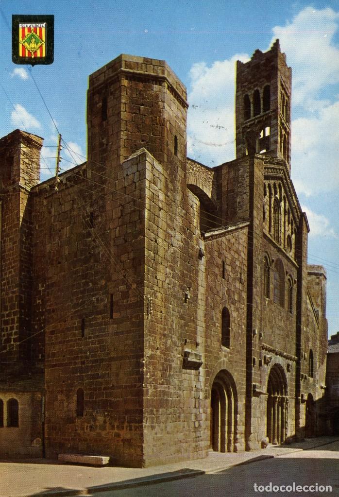 Postcards: m07527 Seu D'urgell Catedral 1964 Escudo De Oro N&ordm;975