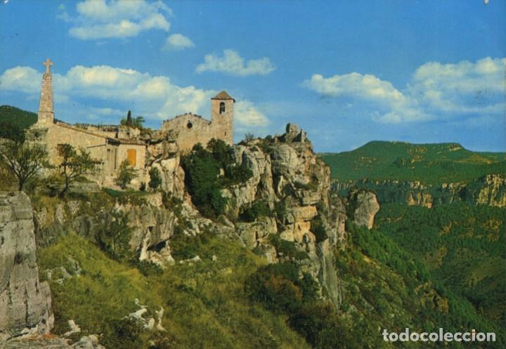 Cartoline: m07577 Siurana Iglesia Y Al Fondo Rio Siurana Fotografisme