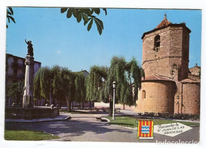 Postcards: m07637 Sant Joan De Les Abadeses Iglesia De San Pol 1965 Pergamino N&ordm;505
