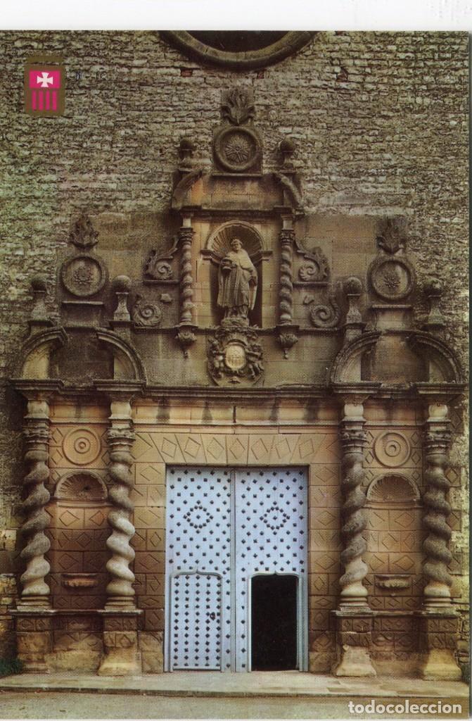 Cartoline: m07719 Santuario De San Ramon Puerta Principal 1971 Escudo De Oro N&ordm;4