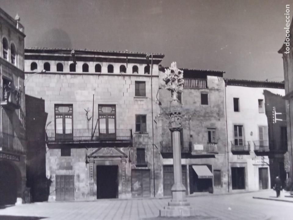 Postales: T&agrave;rrega.Pla&ccedil;a Major. 2 postals. - Foto 2