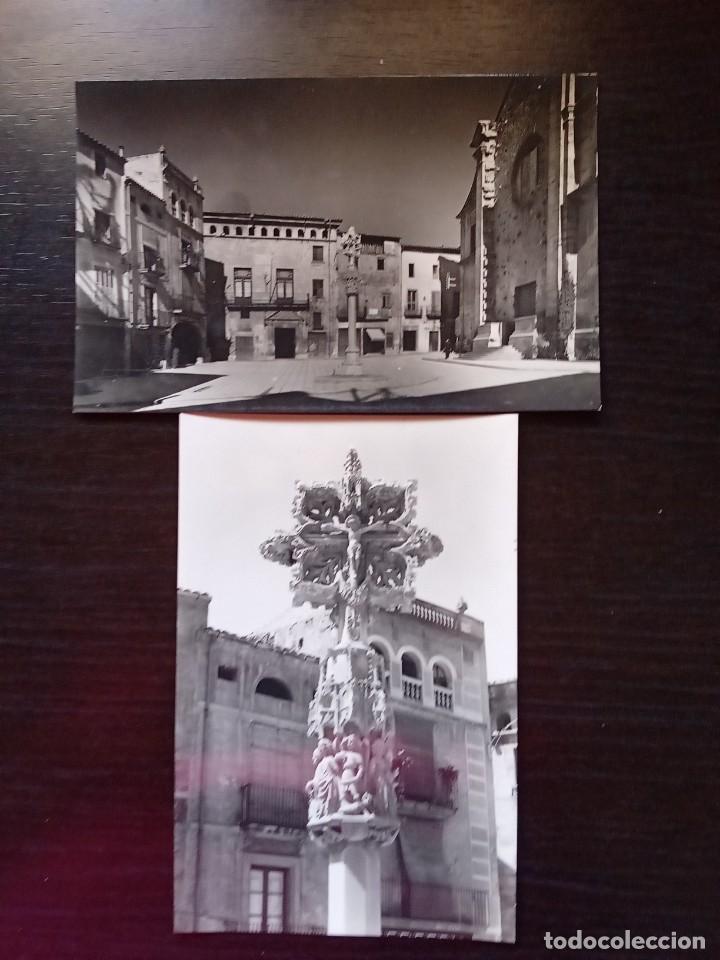 Postales: T&agrave;rrega.Pla&ccedil;a Major. 2 postals. - Foto 1