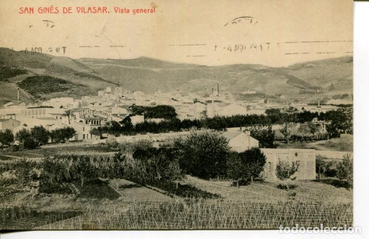 Postcards: SAN GIN&Eacute;S DE VILASAR-VISTA GENERAL-A&Ntilde;O 1923- THOMAS 8257