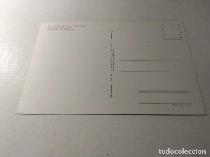 Postales: GIRON&Egrave;S - POSTAL GERONA - PASEO ARQUEOL&Oacute;GICO - Foto 2