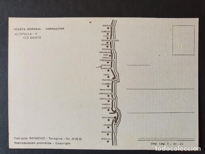Postales: POSTAL ALTAFULLA (ORIGINAL SIN CIRCULAR) - Foto 2