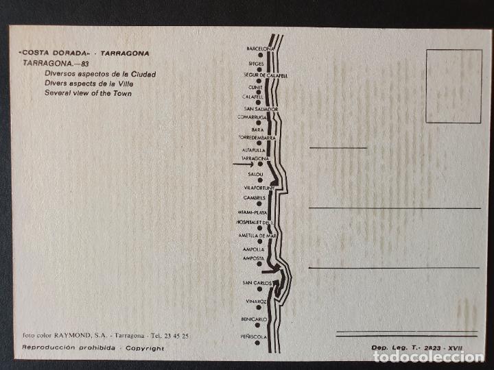 Postales: POSTAL TARRAGONA (ORIGINAL SIN CIRCULAR) - Foto 2