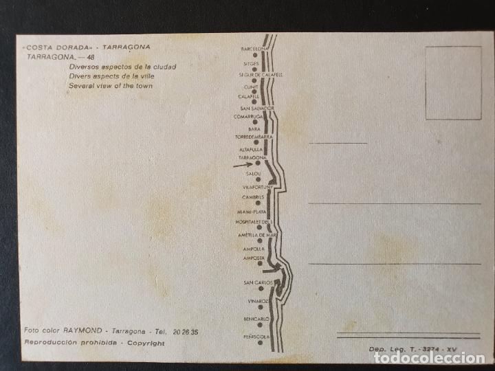 Postales: POSTAL TARRAGONA (ORIGINAL SIN CIRCULAR) - Foto 2