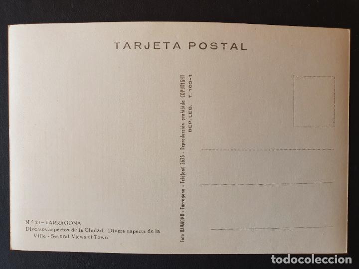 Postales: POSTAL TARRAGONA (ORIGINAL SIN CIRCULAR) - Foto 2