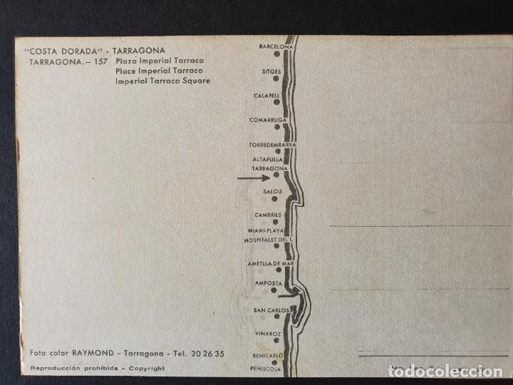 Postales: POSTAL TARRAGONA (ORIGINAL SIN CIRCULAR) - Foto 2