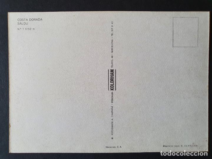 Postales: POSTAL SALOU (ORIGINAL SIN CIRCULAR) - Foto 2