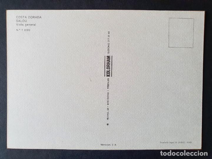 Postales: POSTAL SALOU (ORIGINAL SIN CIRCULAR) - Foto 2
